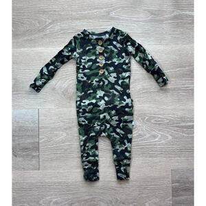 Posh Peaunut footie - 3-6m